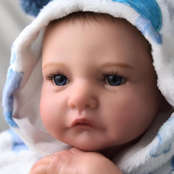 🆕20Inch Cute Soft Vinyl Realistic Baby Doll Elijah Boy Real Life Baby Dolls - Picture 6 of 7